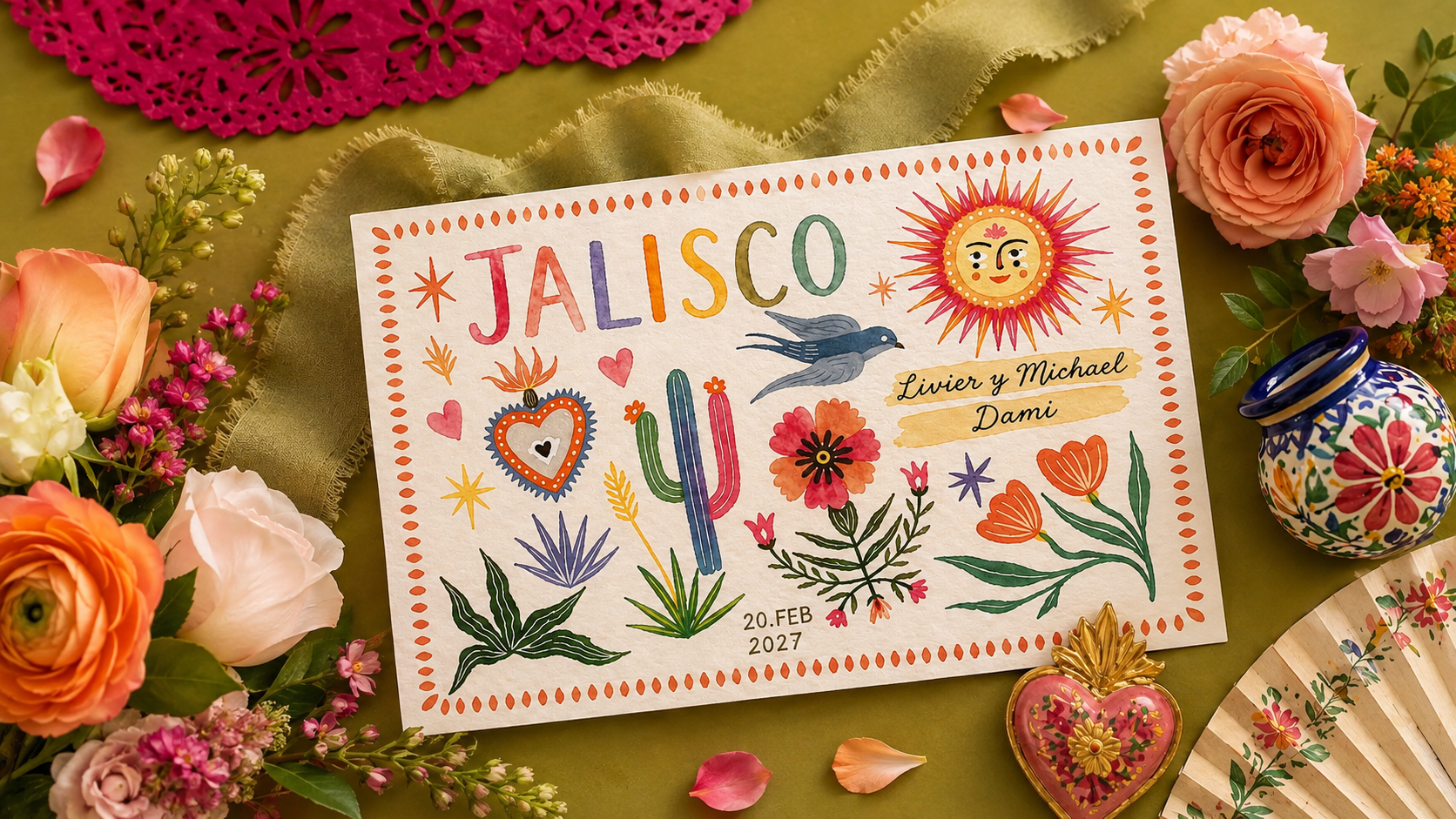 Livier & Mike — Jalisco, 20 Feb 2027